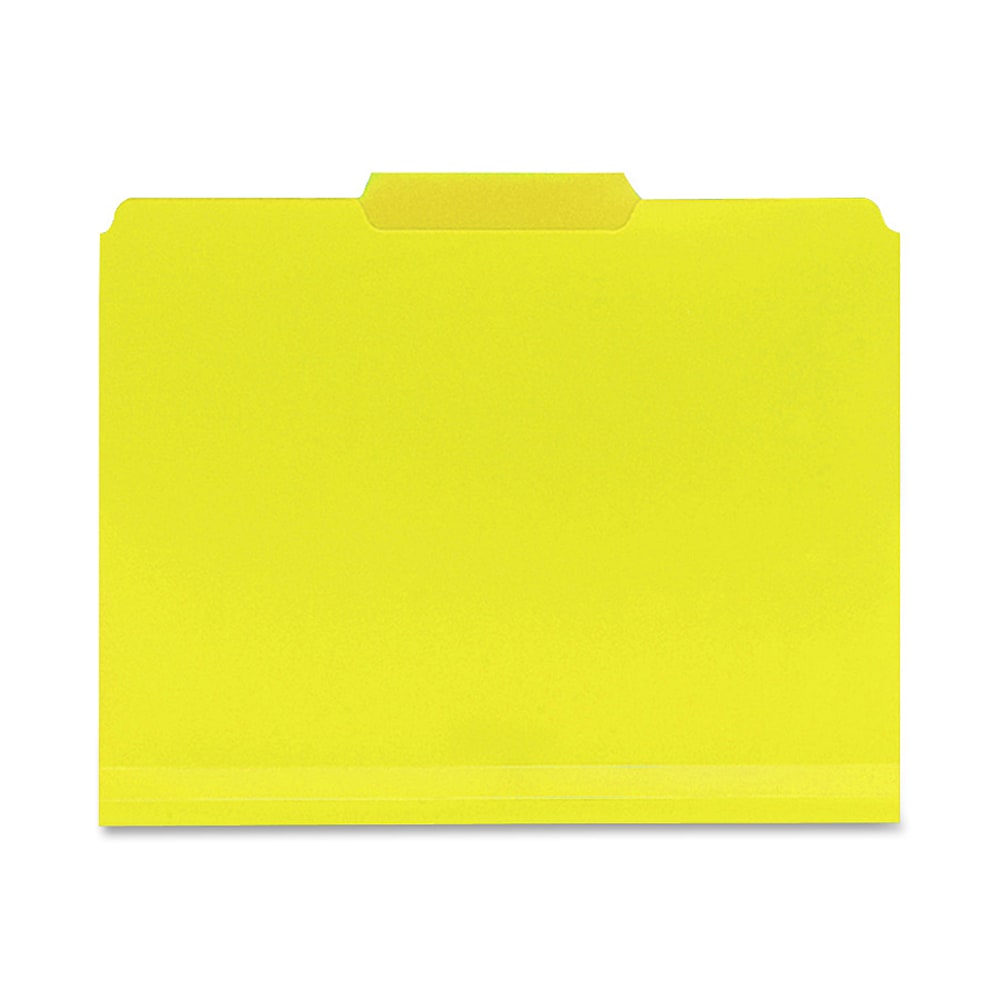 Smead Inn Dura File Folders, Letter Size, 1/3 Cut, Yellow, Box Of 24 (Min Order Qty 4) MPN:10504