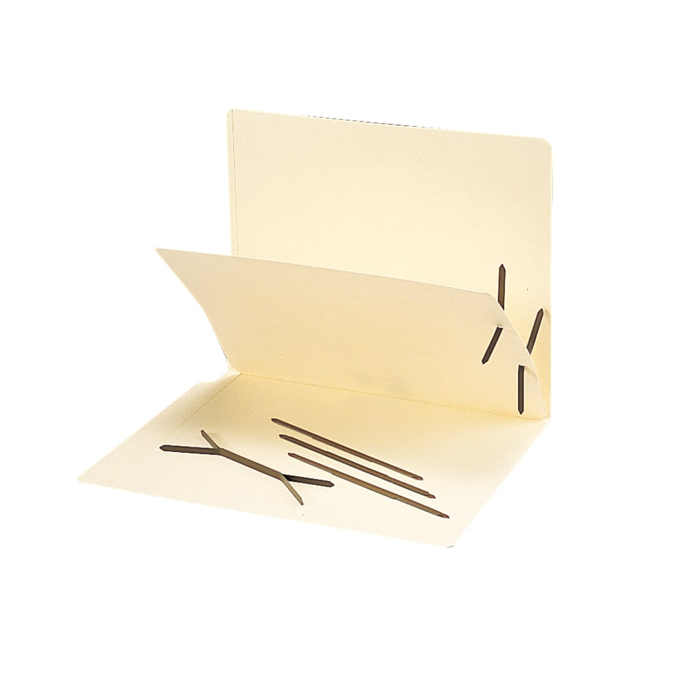 Smead Metal Twin-Prong Fasteners, 2 3/4in Center-To-Center, 5/8in and 1in Capacity, Box Of 100 (Min Order Qty 4) MPN:35051