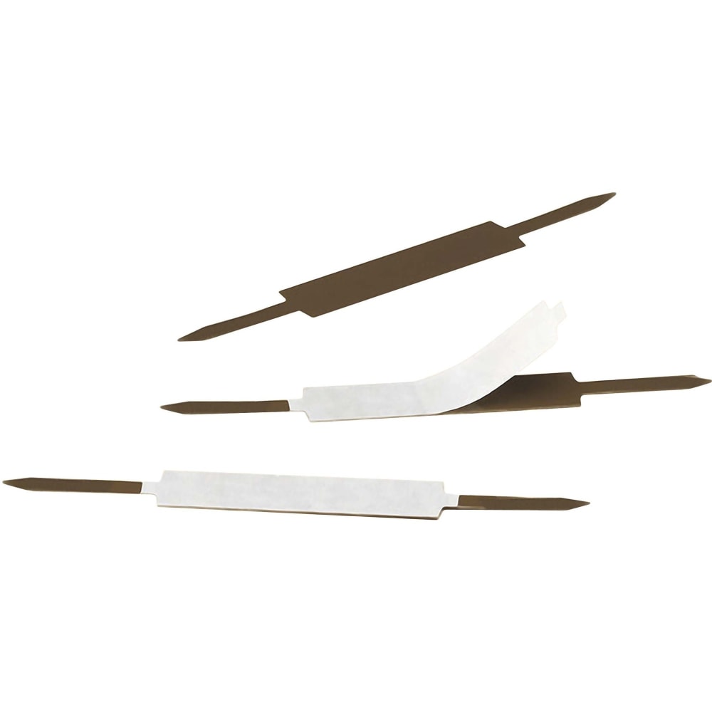 Smead Self-Adhesive Fasteners - 1in Size Capacity - for Folder, Binder - Self-adhesive - 100 / Box - Brown - Steel (Min Order Qty 4) MPN:68210