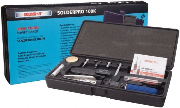 9 Pc Soldering Iron Kit MPN:PRO-100K