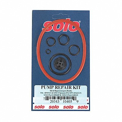 Piston Pump Repair Kit MPN:4900405K