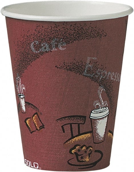 Pack of (500) Bistro Design Hot Drink Cups, Paper, 8 oz MPN:SCCOF8BI0041