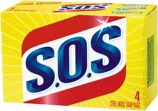 (24) 4-Pack Steel Wool Scouring Soap Pads MPN:CLO98041