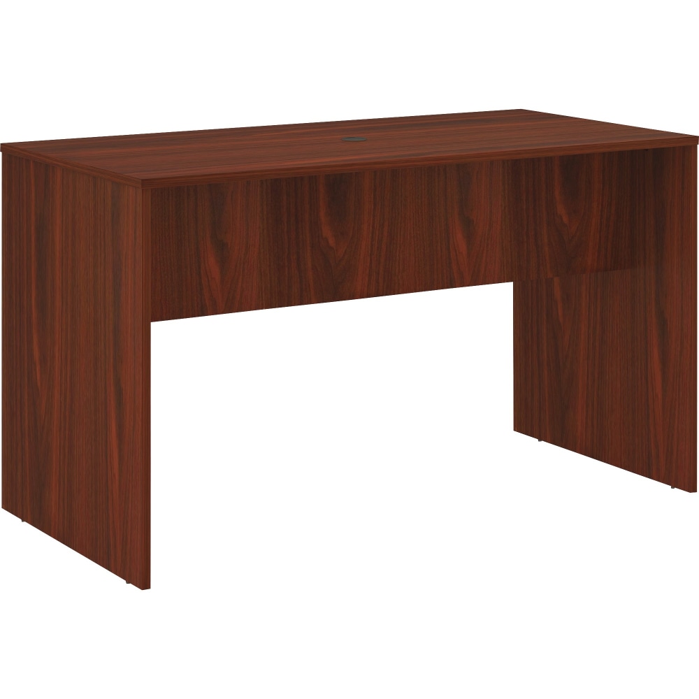 Lorell Essentials 72inW Standing-Height Table, Mahogany MPN:69661