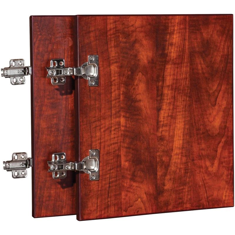 Lorell Essentials Series Hutch Door, For 36inW Wall Mount Open Hutch, Cherry (Min Order Qty 2) MPN:59575