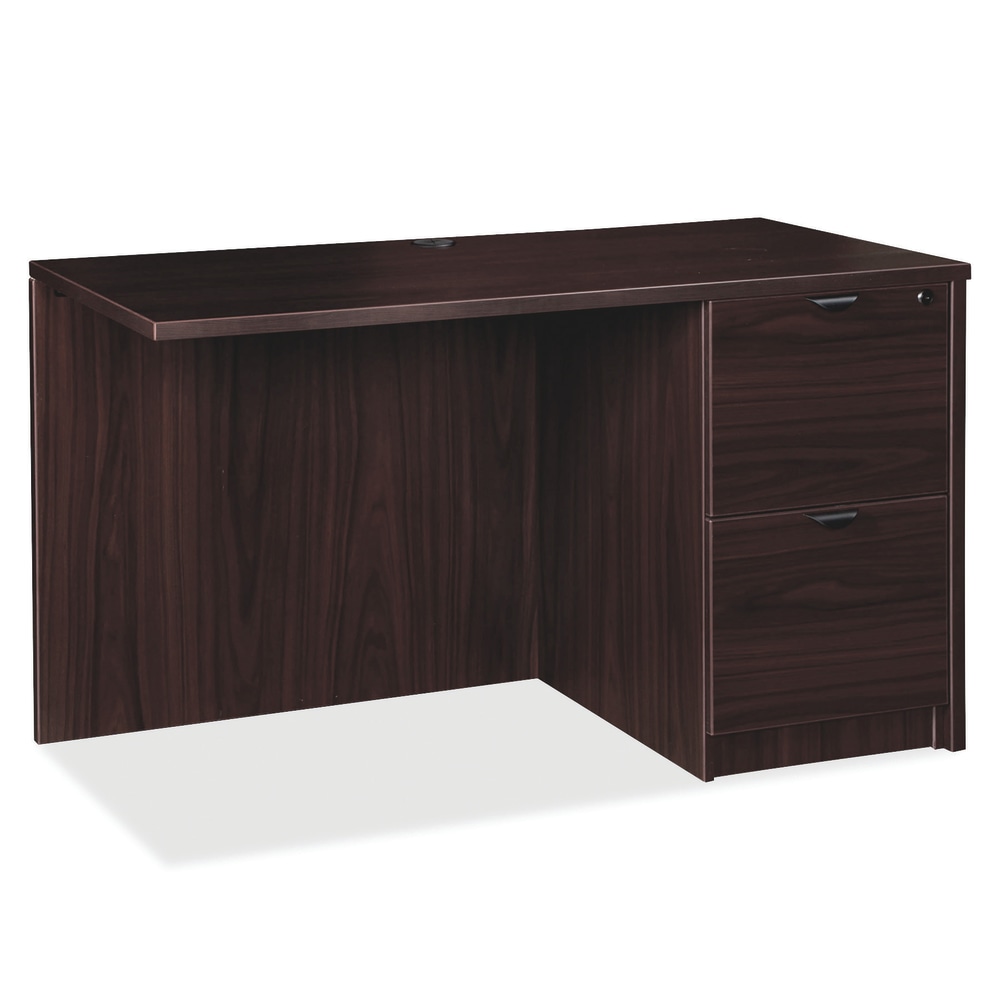 Lorell Prominence 2.0 42inW Right Desk Return, Espresso MPN:LLRPR2442RES