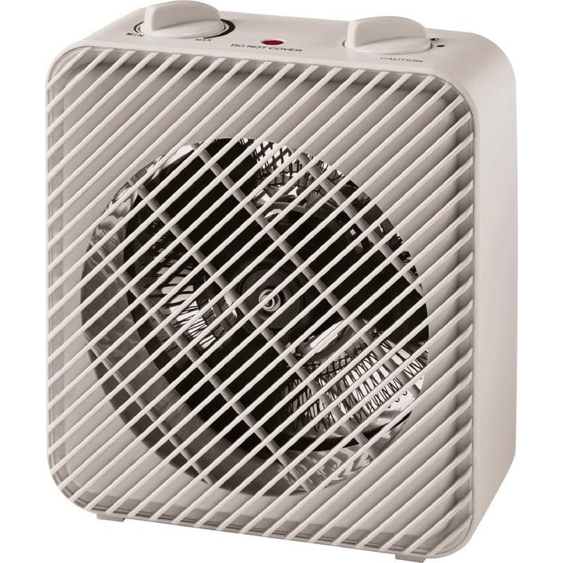 Lorell Electric Fan Heater, 3 Heat Settings, 8.1inH x 4.4inW, White (Min Order Qty 2) MPN:33978
