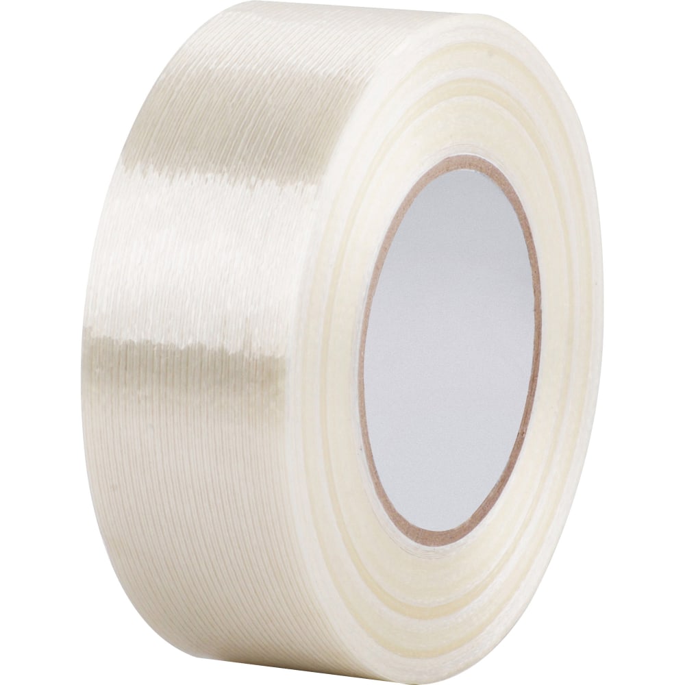 Business Source Heavy-duty Filament Tape, 2inx 60 yds., White (Min Order Qty 6) MPN:64018