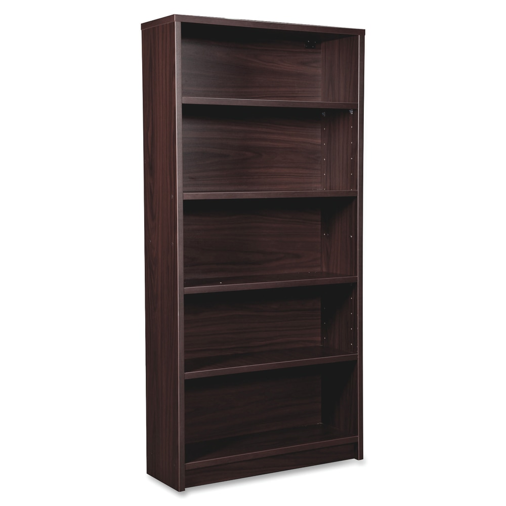 Lorell Prominence 2.0 60inH 5-Shelf Bookcase, Espresso MPN:LLRPBK3469ES