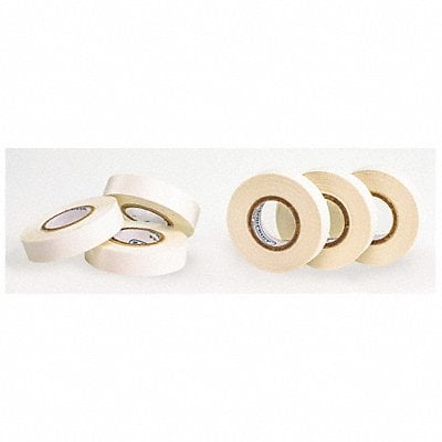 Masking Tape 1/2 W 15 yd L White PK6 MPN:F13480-0050