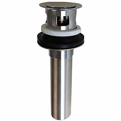 Sink Drain D 1-1/4 L 8 Brass Pop-Up MPN:S-3470