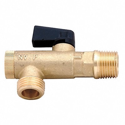 Filter Ball Valve 1/2 MNPT Drain MPN:13X542