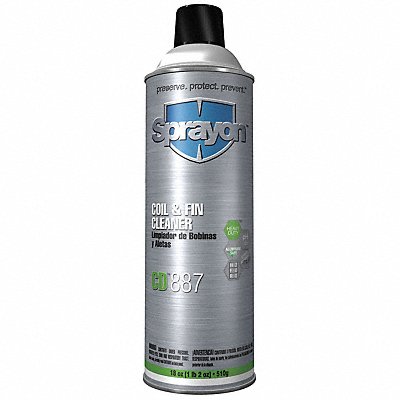 Coil and Fin Cleaner Aerosol 18 oz White MPN:SC0887000