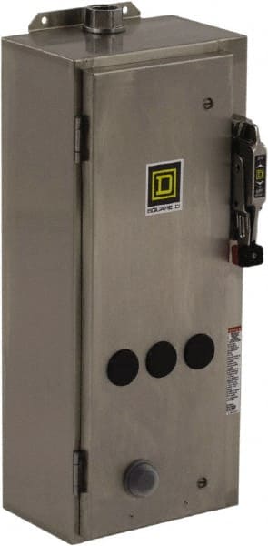 Combination Starters, Continuous Amperage: 27 A, Starter Type: NEMA, Enclosure Type: Enclosed, Compatible Motor Phase: Three Phase, Action: Non-Reversible MPN:8538SCW34V06