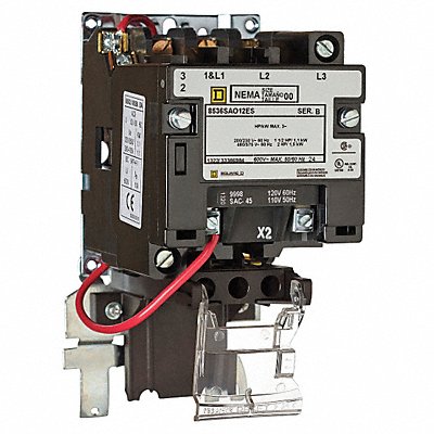 Magnetic Motor Starter NEMA 120V 18A 3P MPN:8536SBO2V02ES