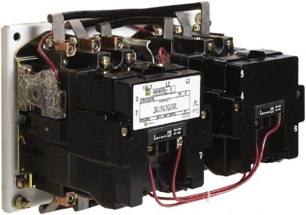 3 Pole, 110 Coil VAC at 50 Hz and 120 Coil VAC at 60 Hz, 270 Amp NEMA Contactor MPN:8702SGO3V02S