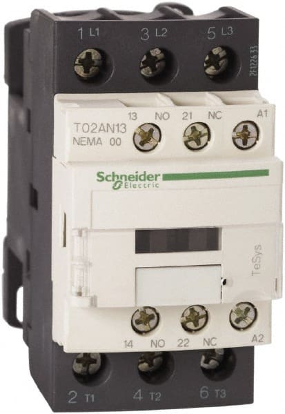 3 Pole, 120 Coil VAC, 9 Amp NEMA Contactor MPN:T02AN13G7
