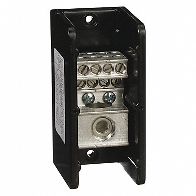 Power Distr Block Al/Cu 600V AC/DC MPN:9080LBA164108