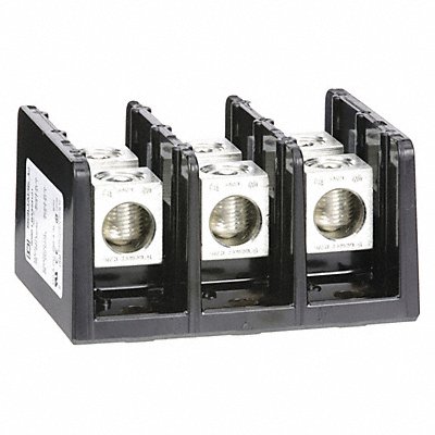 Power Distr Block Al/Cu 600V AC/DC MPN:9080LBA363101