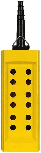 12 Hole, Glass Reinforced Polyester Pushbutton Switch Enclosure MPN:XACB12