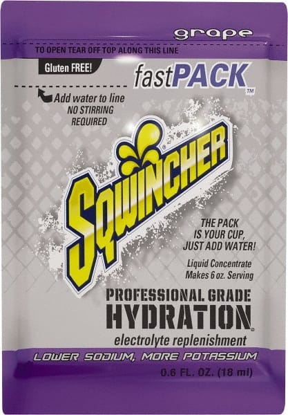 Activity Drink: 0.6 oz, Packet, Grape, Liquid Concentrate, Yields 6 oz MPN:159015302