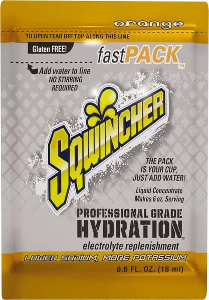 Activity Drink: 0.6 oz, Packet, Orange, Liquid Concentrate, Yields 6 oz MPN:159015304