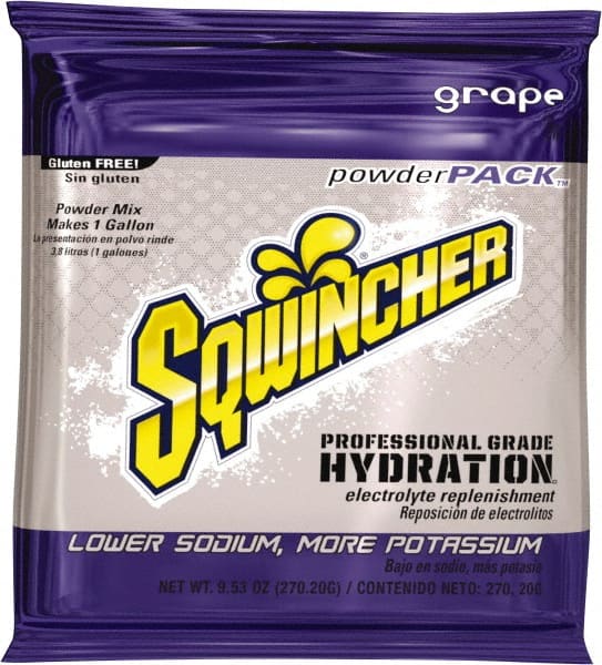 Activity Drink: 9.53 oz, Pack, Grape, Powder, Yields 1 gal MPN:159016006