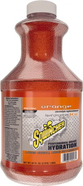 Activity Drink: 64 oz, Bottle, Orange, Liquid Concentrate, Yields 5 gal MPN:159030324