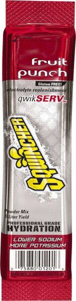 Activity Drink: 1.26 oz, Pack, Fruit Punch, Powder, Yields 16.9 oz MPN:159060901