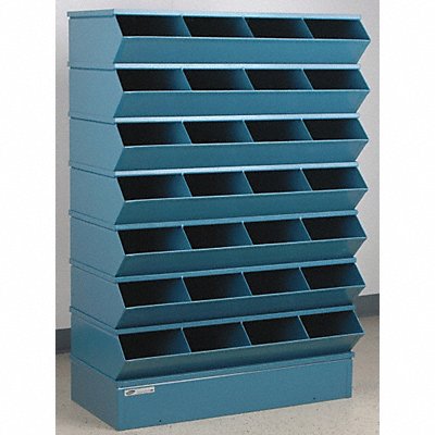 J4608 Sectional Bin Unit 28 Blue 54-3/8 in H MPN:3-328SSB