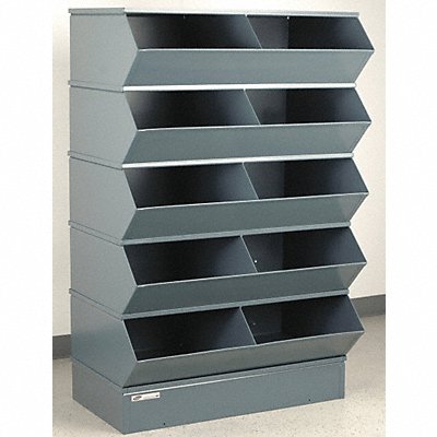 J4615 Sectional Bin Unit 10 Gray 60-3/8 in H MPN:3-510SSB