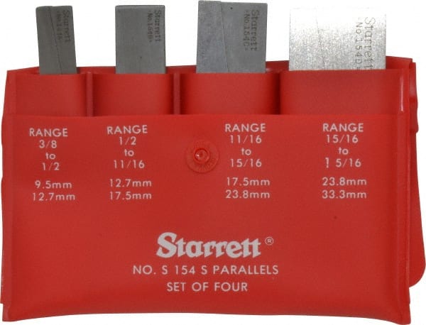 3/8 to 1-5/16 Inch Adjustable Parallel Set MPN:50584
