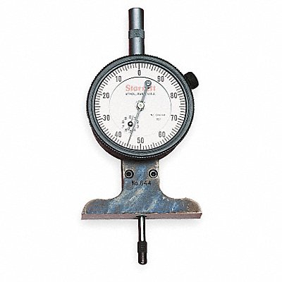 Dial Depth Gage 3 In 2 1/2 In Base MPN:644JZ