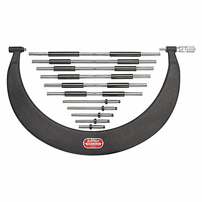 Micrometer Set Plain 12 to 18 Range MPN:724LZ-18