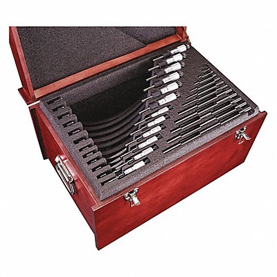 Micrometer Set 0 to 12 Range Ratchet MPN:ST436EXRLZ