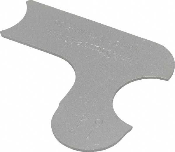 17/64 Inch Radius Gage MPN:50637