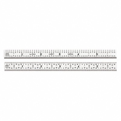 Ruler Full Flexible Steel 6 L x 1/2 W MPN:C305R-6 W/SLC