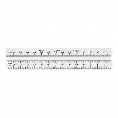 Steel Rule Flexible 150mm Type 30 Grad MPN:C330-150