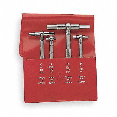 Telescoping Gauge Set Number of Pieces 4 MPN:S579GZ
