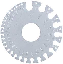 Example of GoVets Wire and Sheet Metal Gages category