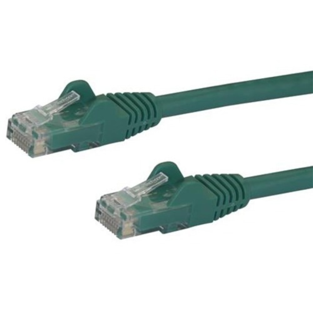 StarTech.com 6in CAT6 Ethernet Cable - Green Snagless Gigabit CAT 6 Wire - 6in Green CAT6 up to 160ft - 650MHz - 6 inch UL ETL verified Snagless UTP RJ45 patch/network cord (Min Order Qty 8) MPN:N6PATCH6INGN