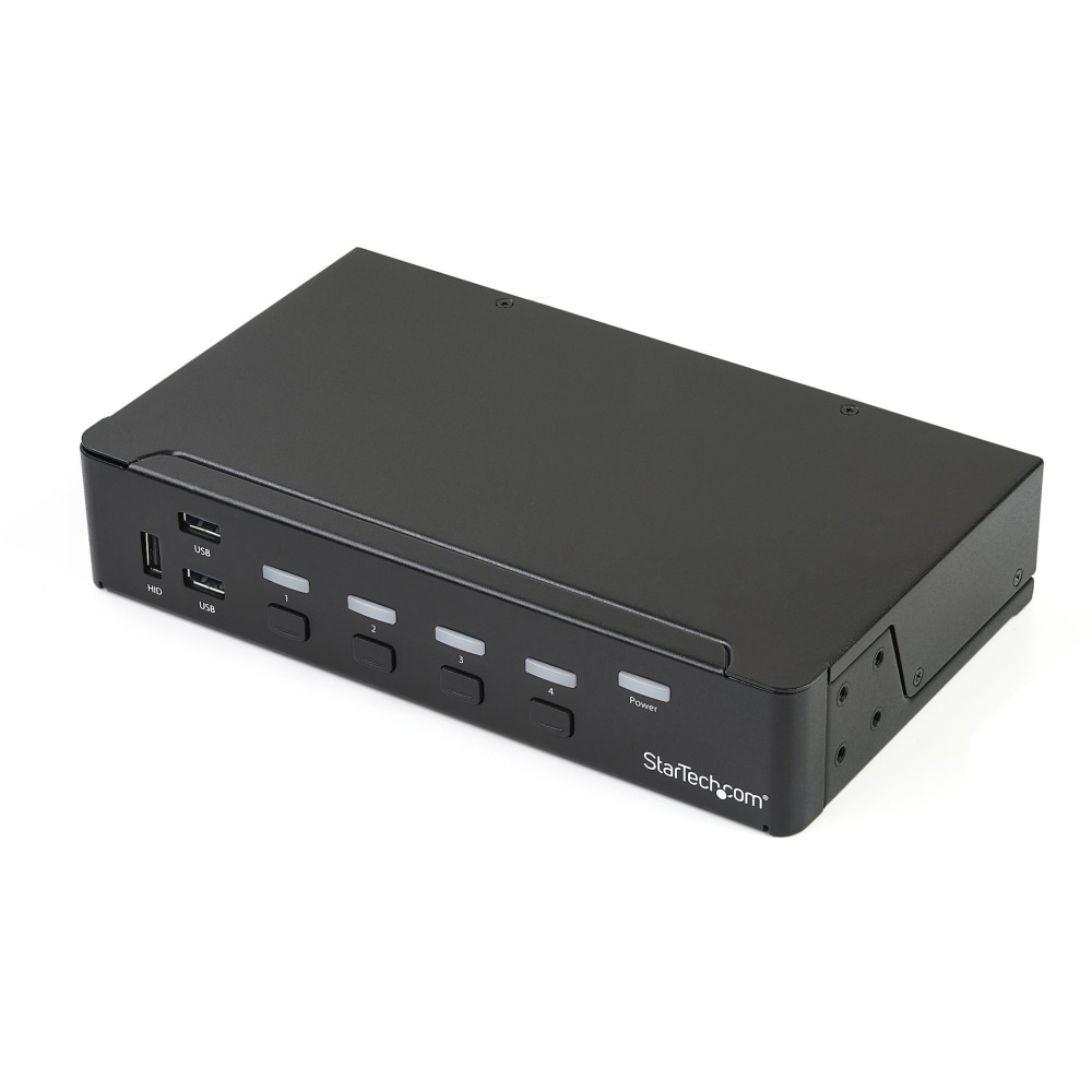 StarTech.com 4-Port DisplayPort KVM Switch - DP KVM Switch with Built-in USB 3.0 Hub for Peripherals - 4K 30 Hz MPN:SV431DPU3A2