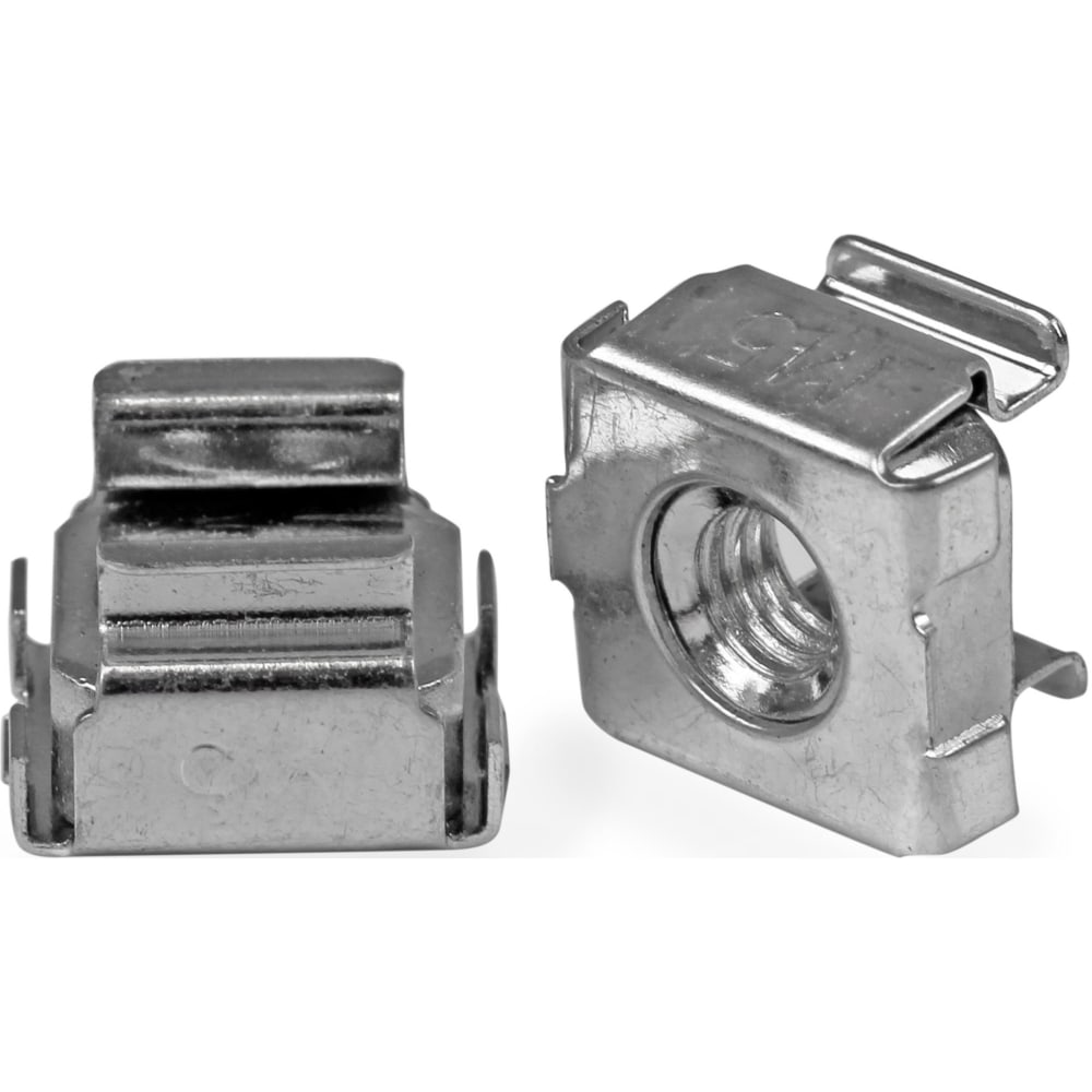 StarTech.com 50 Pack M5 Cage Nuts for Server Rack Cabinets - Mount server, telecom and A/V equipment with these high quality nuts - cage nuts - rack cage nuts - m5 cage nuts (Min Order Qty 3) MPN:CABCAGENUTS