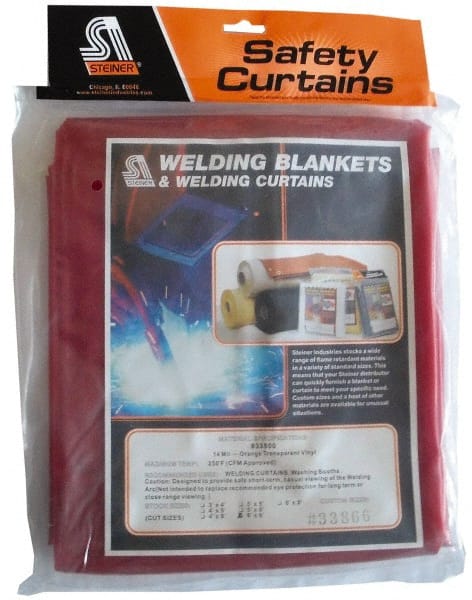 4' High x 6' Wide Vinyl Welding Curtain MPN:348-4X6