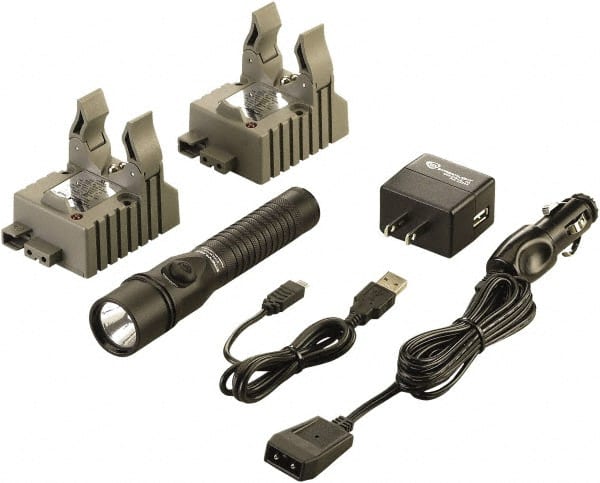 Handheld Flashlight: LED, 20 hr Max Run Time MPN:74412