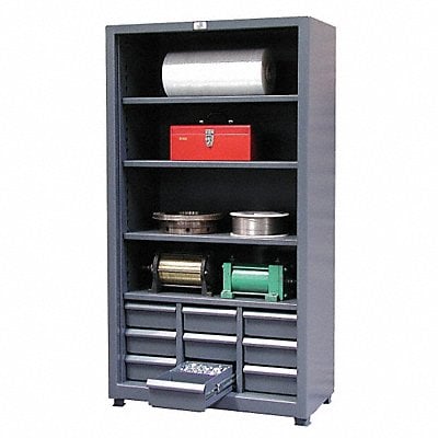 Metal Shlvng Cap 1900 lb 18inx72inx54in MPN:4.46-CSU-204-9DBWL