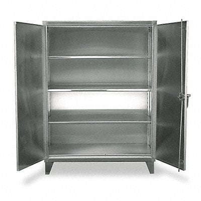Strg Cab 66 x36 x24 Silver 3Shlv MPN:35-243SS