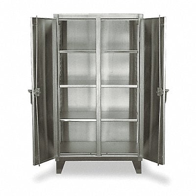 Strg Cab 66 x48 x24 Silver 6Shlv MPN:45-DS-246SS