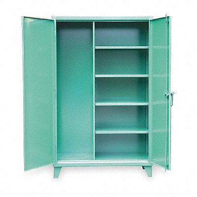 K4850 Strg Cab 78 x48 x24 Green 4Shlv MPN:46-BC-244-GREEN