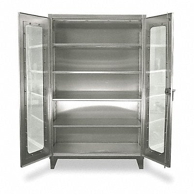Strg Cab 78 x60 x24 Silver 4Shlv MPN:56-LD-244SS